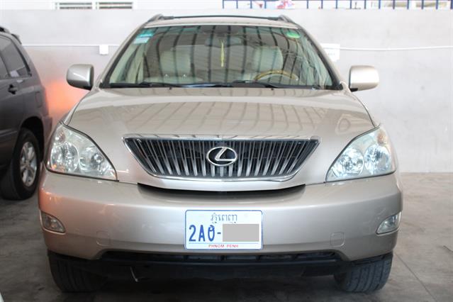 Lexus rx330 спойлер